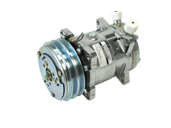 Old Air Products Compressor | Sanden 508 Style | 134a | Vertical O-Ring | 2 Groove V-Belt Clutch 21-4510CHR Old Air Products Compressor | Sanden 508 Style | 134a | Vertical O-Ring | 2 Groove V-Belt Clutch 21-4510CHR