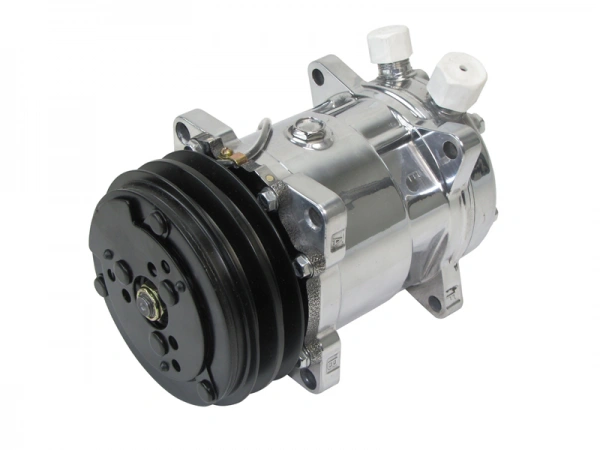 Old Air Products Compressor | Sanden 508 Style | 134a | Vertical O-Ring | 2 Groove V-Belt Clutch 21-4510P Old Air Products Compressor | Sanden 508 Style | 134a | Vertical O-Ring | 2 Groove V-Belt Clutch 21-4510P