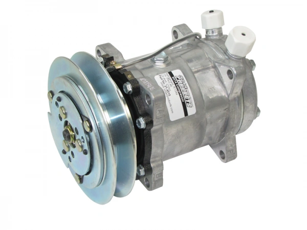 Old Air Products Compressor | Sanden 508 Style | 134a | Vertical O-Ring | 3/4 Inch Groove | Plain Finish 21-4515 Old Air Products Compressor | Sanden 508 Style | 134a | Vertical O-Ring | 3/4 Inch Groove | Plain Finish 21-4515