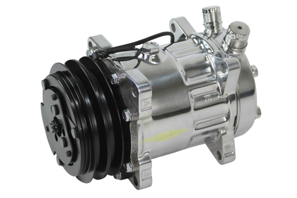 Old Air Products Compressor | Sanden 7H15 Style HD | 134a | Vertical O-Ring | 2 Groove V-Belt Clutch 21-4663P Old Air Products Compressor | Sanden 7H15 Style HD | 134a | Vertical O-Ring | 2 Groove V-Belt Clutch 21-4663P
