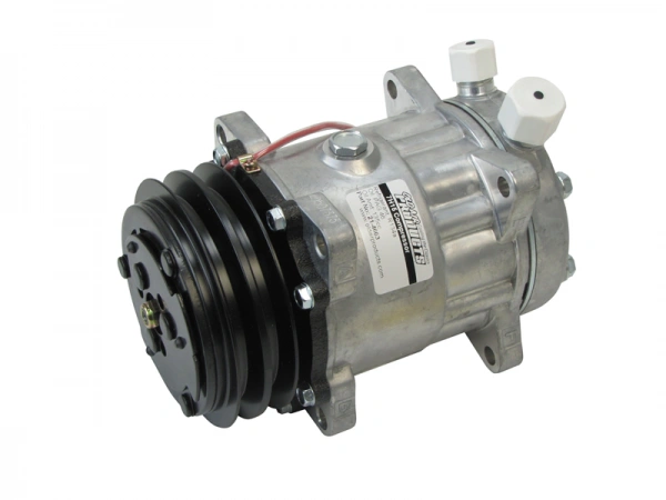 Old Air Products Compressor | Sanden 7H15 Style HD | 134a | Vertical O-Ring | 2 Groove V-Belt Clutch 21-4663 Old Air Products Compressor | Sanden 7H15 Style HD | 134a | Vertical O-Ring | 2 Groove V-Belt Clutch 21-4663