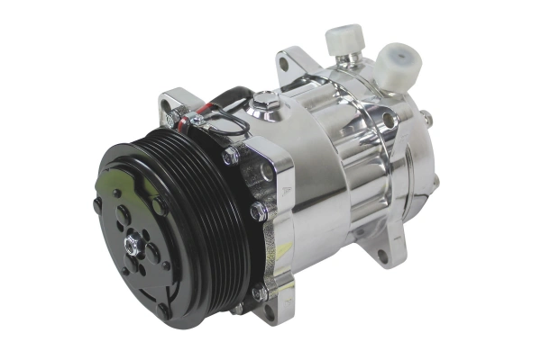 Old Air Products Compressor | Sanden 709 Style | 134a | Vertical O-Ring | Serpentine 21-4665P Old Air Products Compressor | Sanden 709 Style | 134a | Vertical O-Ring | Serpentine 21-4665P