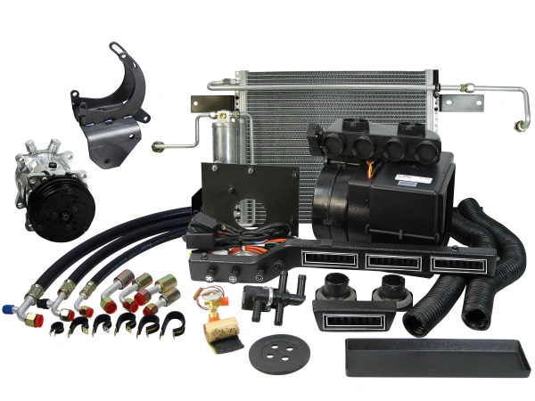 Old Air Products 1967-72 Ford Truck Hurricane Complete System | for Driver Side Compressor CAP-6710H-DS