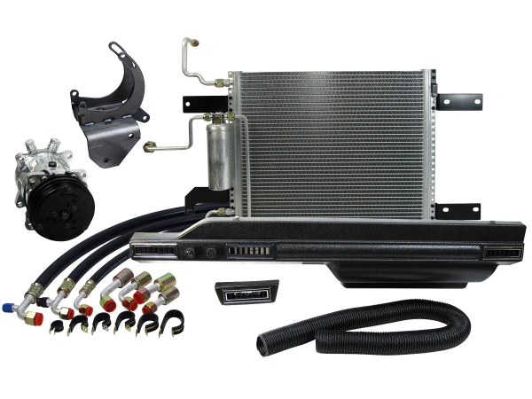 Old Air Products 1967-72 Ford Truck Slimline Complete Package | Cool Only | for Passenger Side Compressor CAP-6772-PS