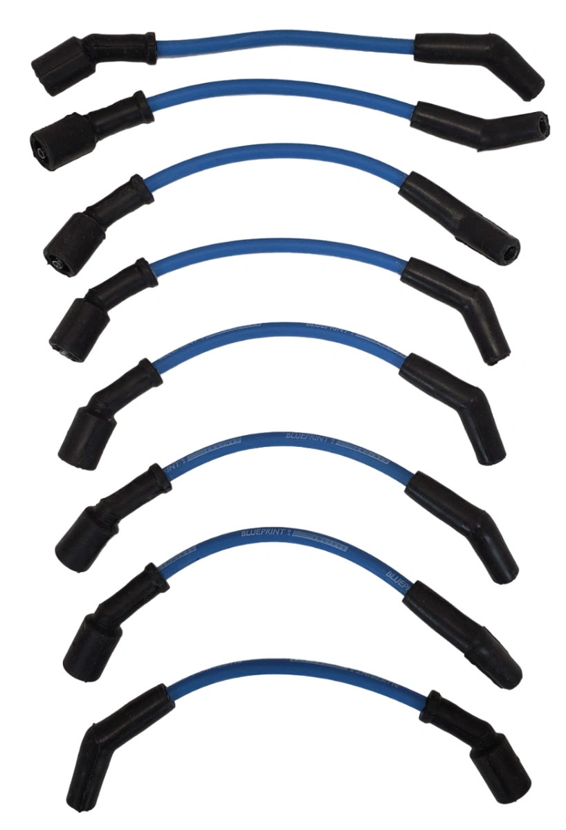8.65mm SPARK PLUG WIRE SET - 180 DEGREE BOOTS - GM LS