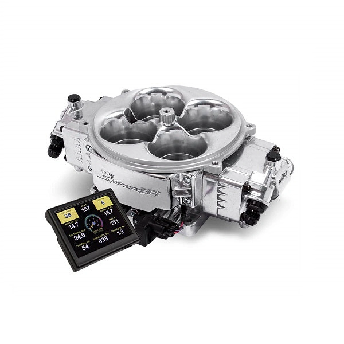 BluePrint Engines BPP550841 Holley Super Sniper 4500 EFI, Self Tuning, Power Adder, Shiny Finish