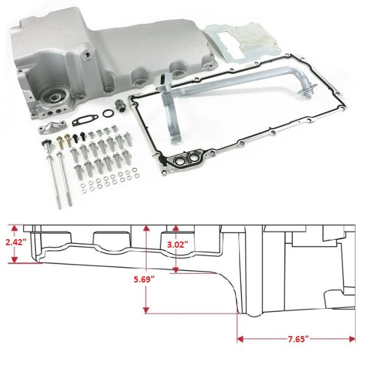 BluePrint Engines BPP81074 ENG Oil Pan