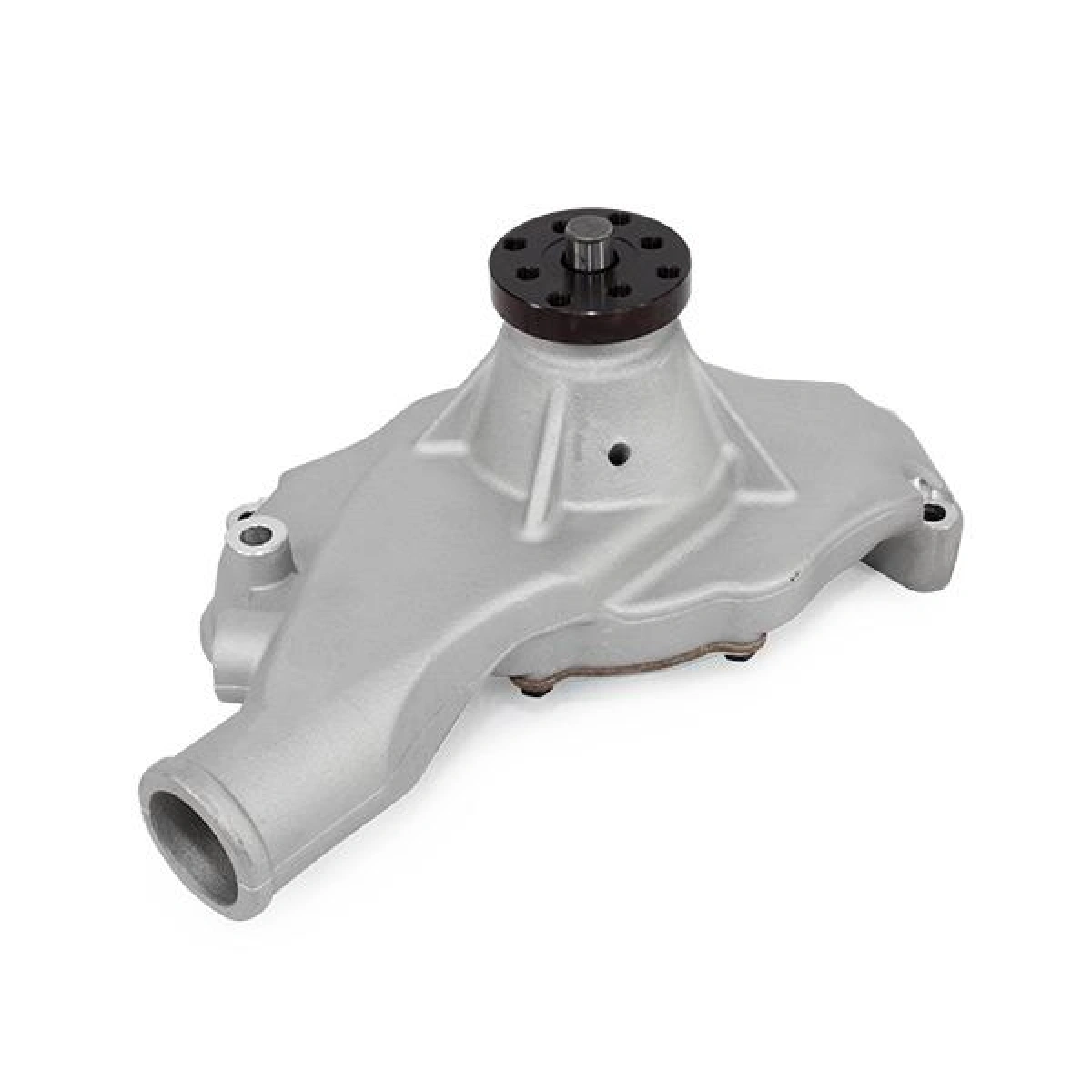 ALUMINUM MECHANICAL WATER PUMP - CHEVY BB - SHORT - STANDARD ROTATION - SATIN