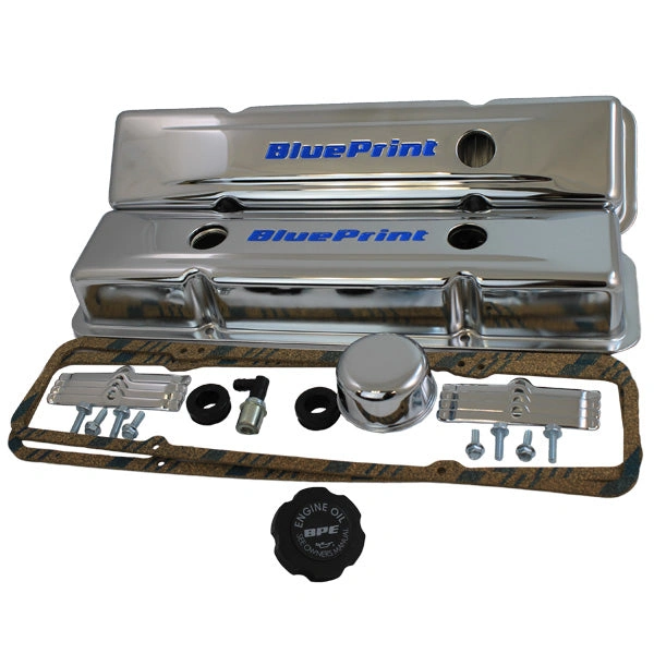 BluePrint Engine Small Block Chevy Valve Cover Kit