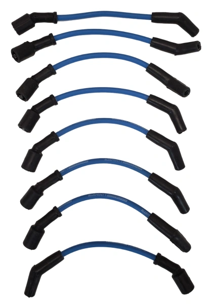 8.65mm SPARK PLUG WIRE SET - 180 DEGREE BOOTS - GM LS
