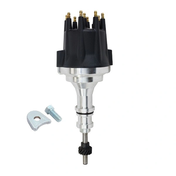 BluePrint Engines BPP3022BK Pro Series 2 Wire Distributor, Ford SB 289302W, V8 Engine, Black Cap