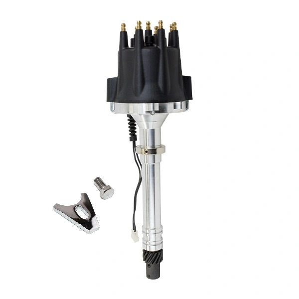 BluePrint Engines BPP3502BK Pro Series 2 Wire Distributor, Chevy SB / BB, V8 Engine, Black Cap