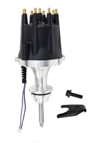 BluePrint Engines BPP3602BK Pro Series 2 Wire Distributor, Mopar SB 273360, V8 Engine, Black Cap