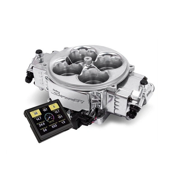 BluePrint Engines BPP550841 Holley Super Sniper 4500 EFI, Self Tuning, Power Adder, Shiny Finish