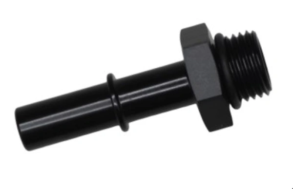 BluePrint Engines BPP6ORB38 Quick Connect Fuel Line Adapter Fitting, Male -6 AN to 3/8\