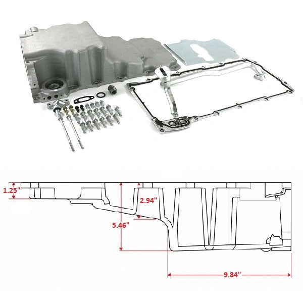 BluePrint Engines BPP81073 ENG Oil Pan