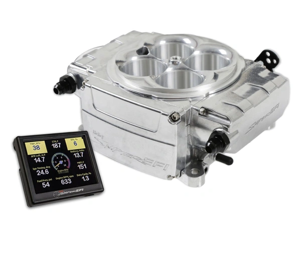 BluePrint Engines BPP550-510-3XX Holley Sniper EFI, Self Tuning Kit, Shiny Finish